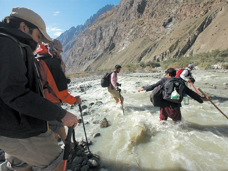 when men and mountain meet