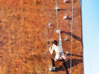 international mountains day adventure lovers climb to prove their mettle