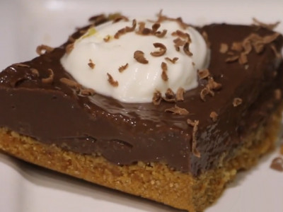 i m not bragging but this is one unforgettable chocolate cream pie