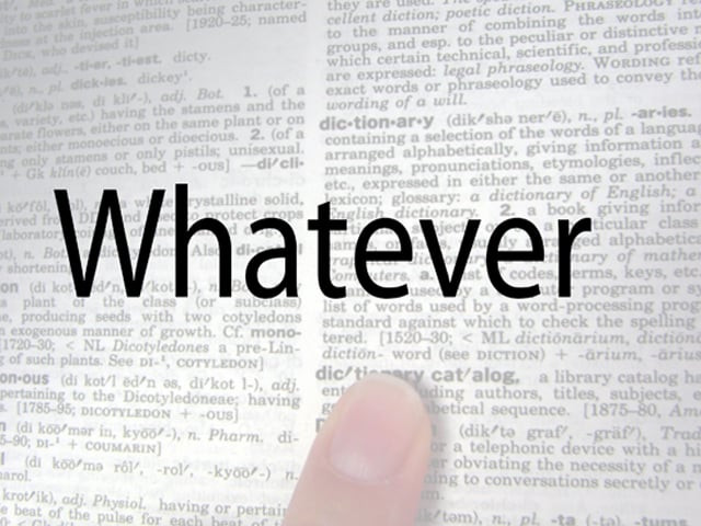 whatever deemed most annoying word poll whatever deemed most annoying word poll