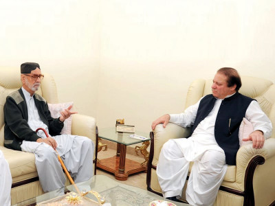 pml n chief visits karachi nawaz vows to take up balochistan s cause