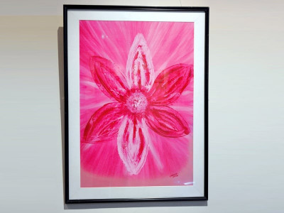 new beginnings exhibit by budding artist