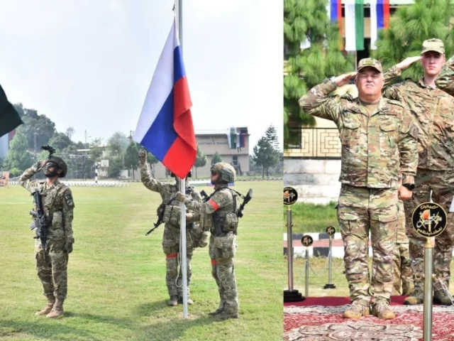 Pakistan army kicks off joint military exercises with Russian and Omani forces