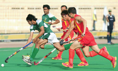 dominant pakistan down china 3 0