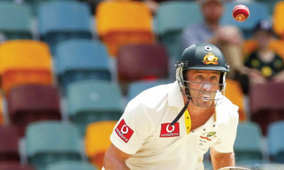 cricket ponting hussey need to score waugh