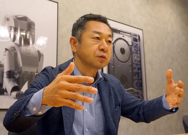 sony corp s sensor business executive hideki somemiya speaks during an interview with reuters in tokyo japan june 17 2020 photo reuters