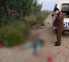 suspected robber injured in encounter