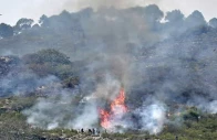 fire erupts at three points in margalla hills fire erupts at three points in margalla hills