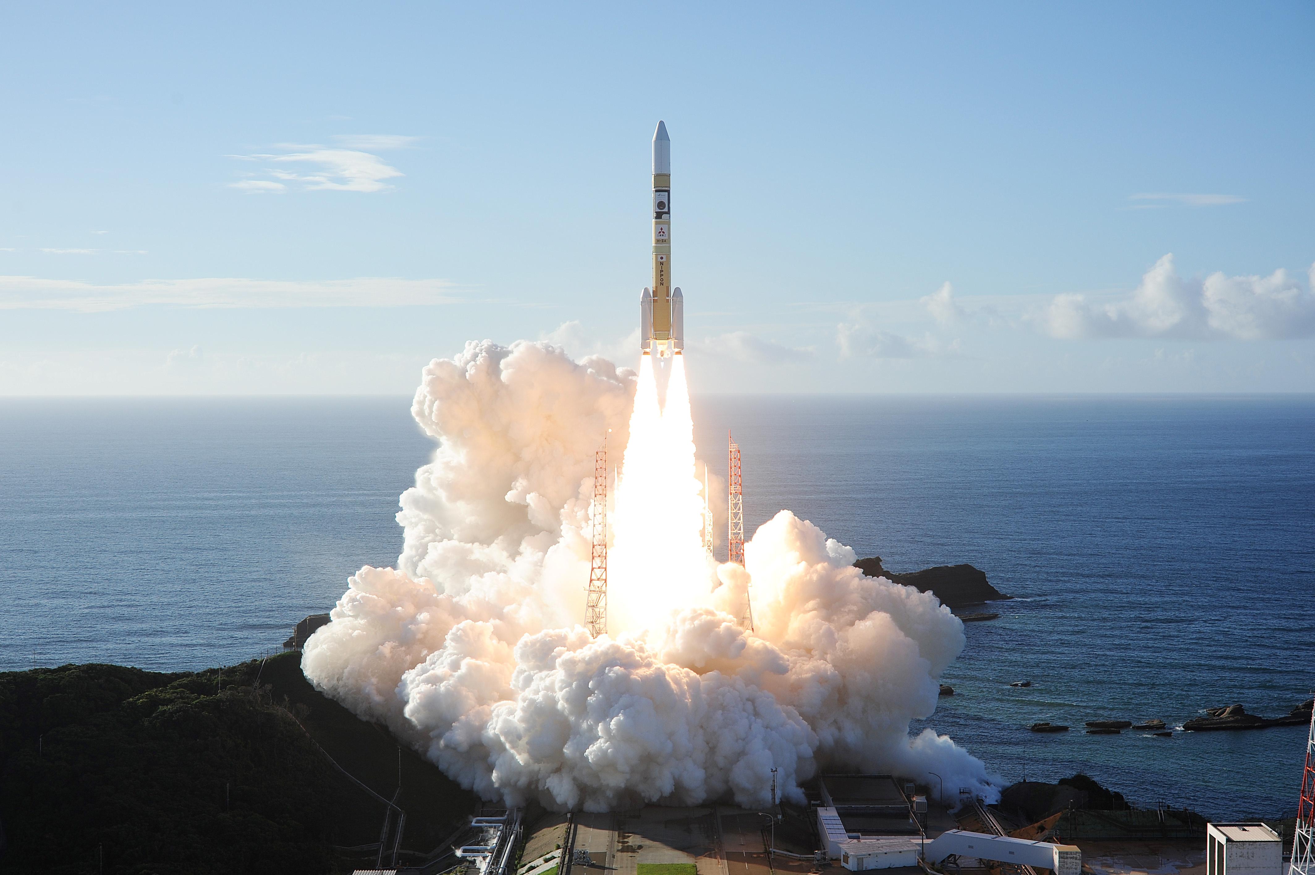 an h 2a rocket carrying the hope probe developed by the mohammed bin rashid space centre mbrsc in the united arab emirates uae for the mars explore lifts off from the launching pad at tanegashima space center on the southwestern island of tanegashima japan in this photo taken by kyodo july 20 2020 photo reuters