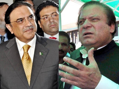 zardari nawaz consider united front