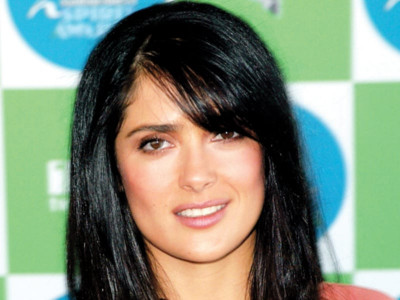 salma hayek knight in a shiny blouse salma hayek knight in a shiny blouse