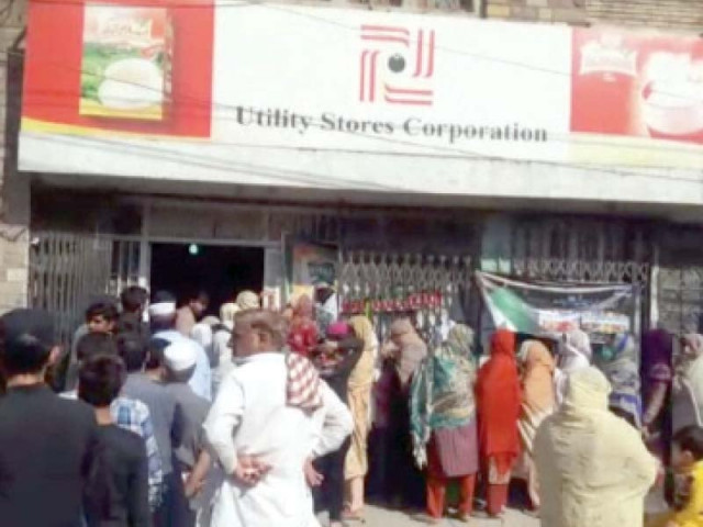 people wait in queues outside a utility store to buy sugar at subsidised rate in rawalpindi photo express file people wait in queues outside a utility store to buy sugar at subsidised rate in rawalpindi photo express file