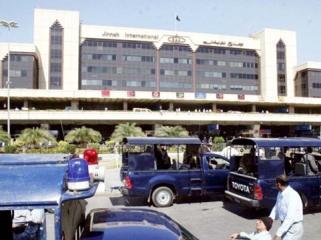 a general view of the jinnah international airport karachi where evacuees from afghanistan will stop by for further travel to other countries photo file a general view of the jinnah international airport karachi where evacuees from afghanistan will stop by for further travel to other countries photo file