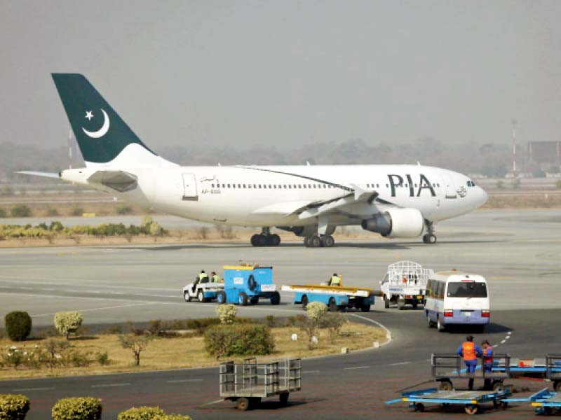 pia flight takes off after 15 hour delay