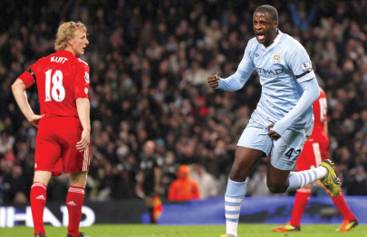 english premier league city back on track much to the captain s delight