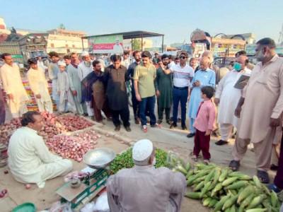 traders encroach upon chakwal roads