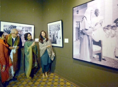 jinnah s pictures exhibited at mohatta palace