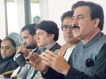 gang of four running k p affairs pti