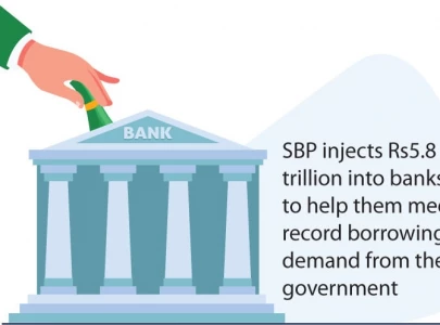 govt borrows rs6tr from banks govt borrows rs6tr from banks