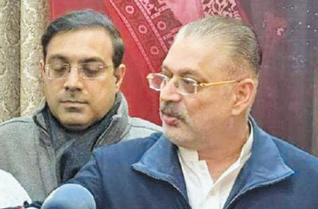 ppp leader shajeel memon addresses a press conference in lahore photo express ppp leader shajeel memon addresses a press conference in lahore photo express