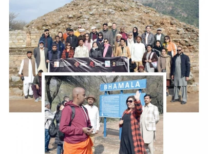 foreign delegates visit ancient buddhist sites foreign delegates visit ancient buddhist sites