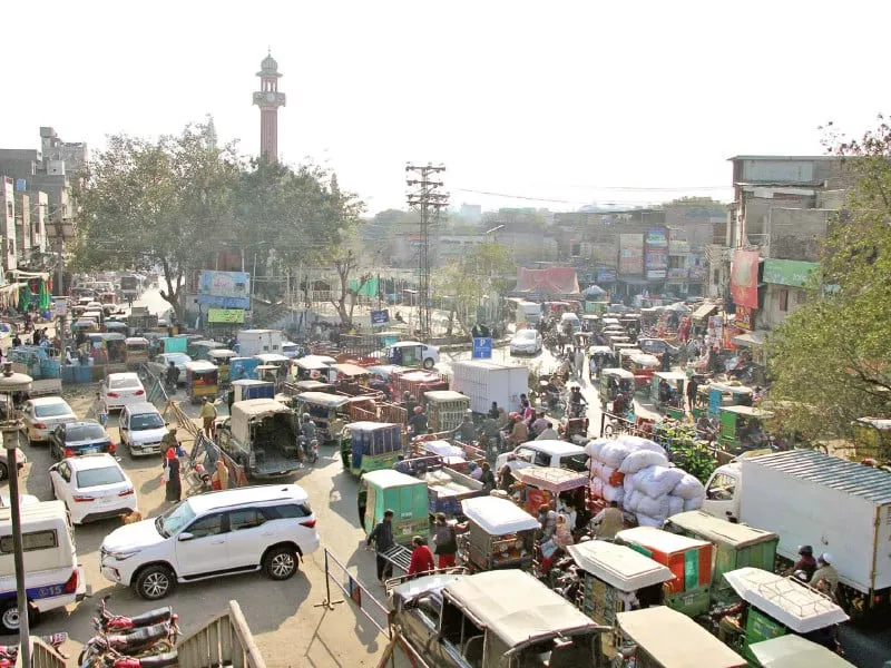 absence of traffic police officials and illegal parking has caused a massive traffic jam on delhi gate road photo ppi absence of traffic police officials and illegal parking has caused a massive traffic jam on delhi gate road photo ppi
