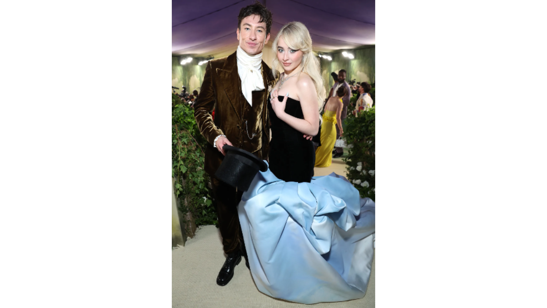 Sabrina Carpenter and Barry Keoghan