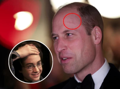 prince william reveals childhood harry potter scar during welsh royal visit