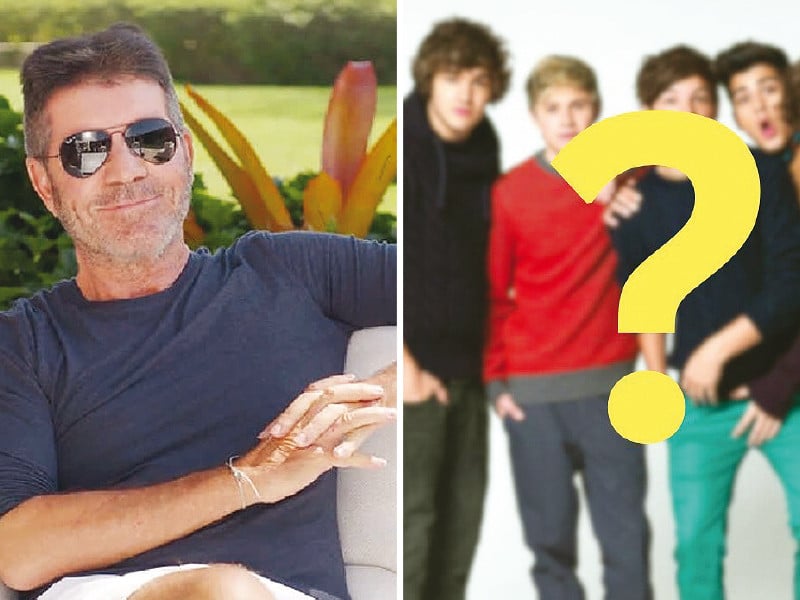 determined to fill the void left by the break up of one direction cowell maintains that there is still a market for boybands photos file