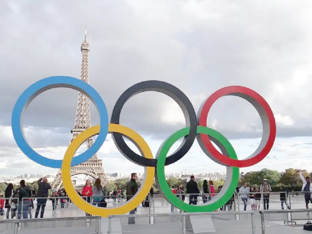 the paris olympics open on friday photo afp the paris olympics open on friday photo afp