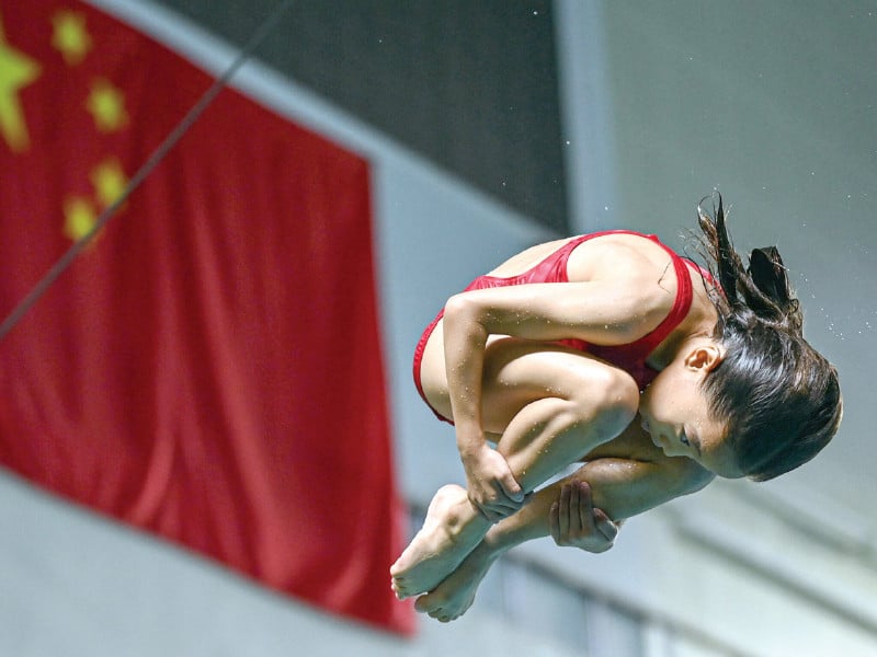 chinese divers have won 22 of the last 24 olympic golds and china has been the most successful diving nation at every games since 1984 photo afp