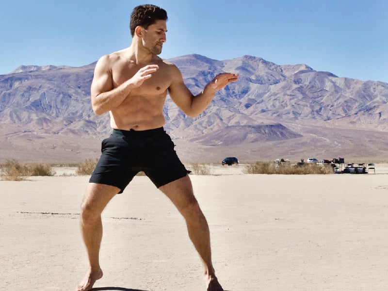 shaz likely trained for months for the action sequences one of which is set against the backdrop of death valley california photo file