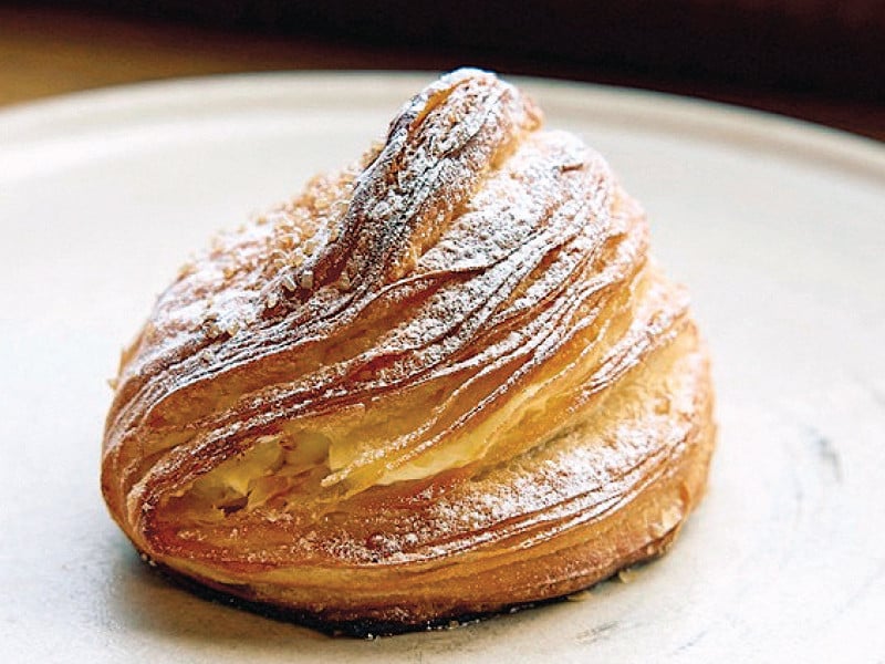 a croissant dough mince pie at pophams bakery in london photo afp