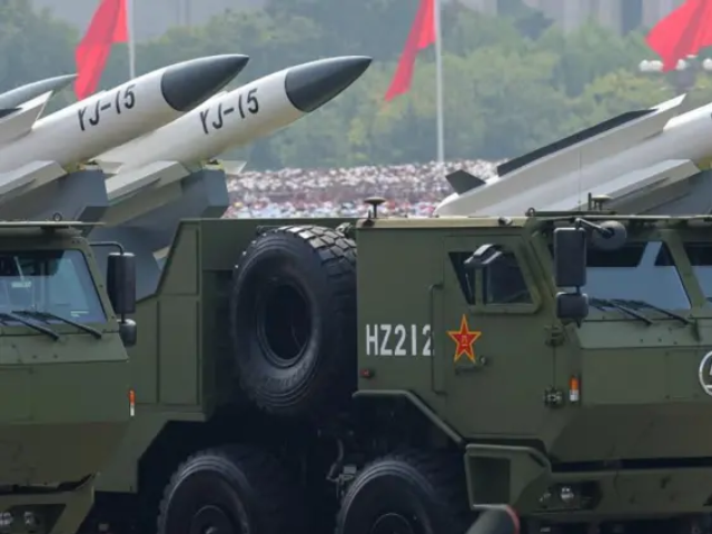 China showcases its YJ-15 missiles: Reuters