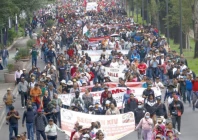 mexico is grappling with chaotic teacher protests in its capital ahead of the 2026 world cup photo afp
