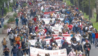 mexico is grappling with chaotic teacher protests in its capital ahead of the 2026 world cup photo afp