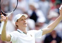 italy s jannik sinner in action during his wimbledon clash with miomir kecmanovic photo afp