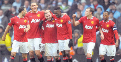 football united edge out 10 man city