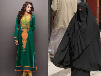 our national dress is the shalwar kameez not the niqab