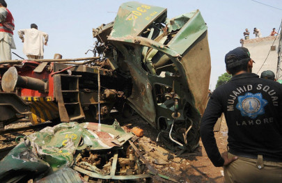 four killed in india train crash police four killed in india train crash police