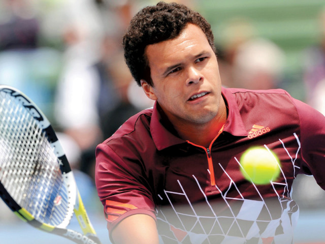 tennis jet lagged tsonga slips to defeat