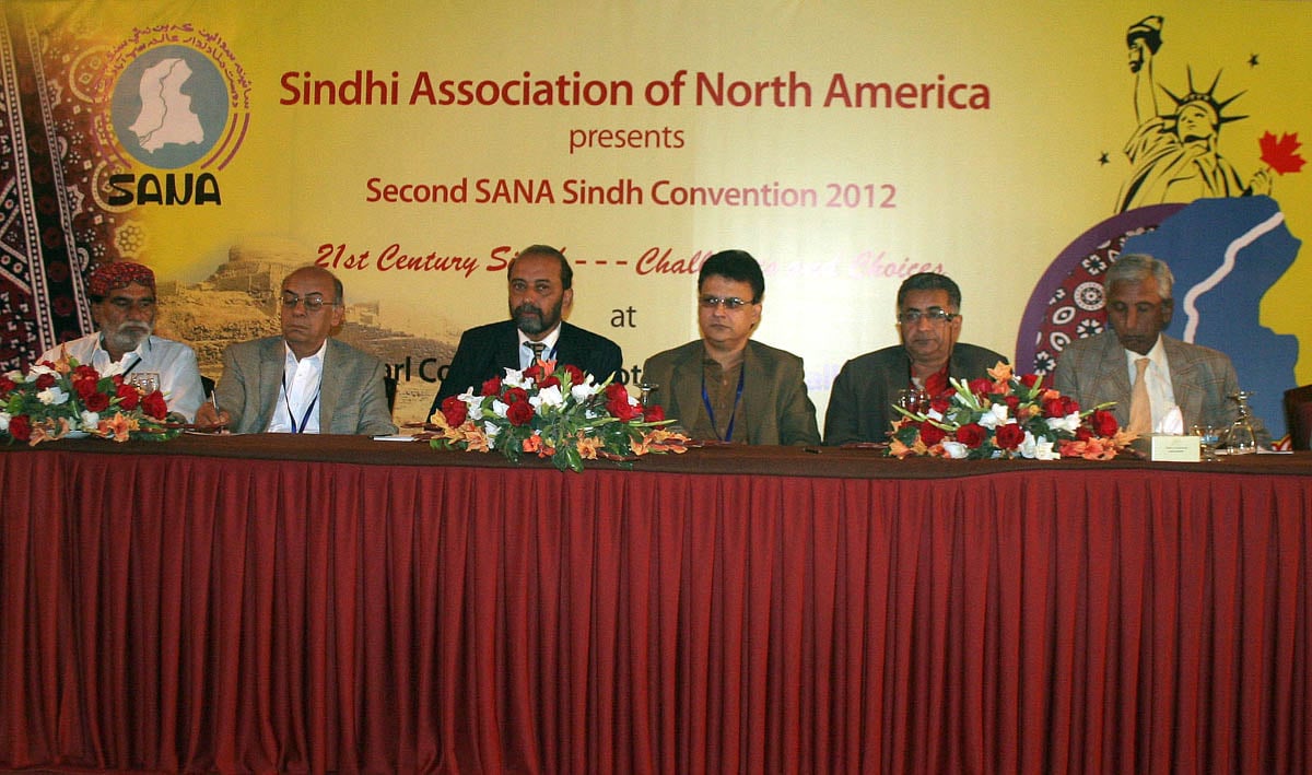 sana convention thinkers and doers wrestle with solutions for sindh s people