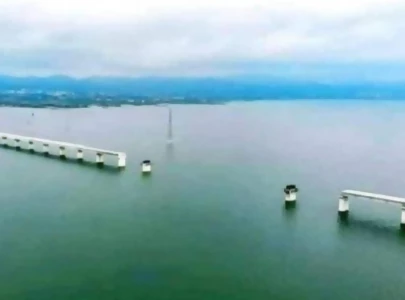 ajk pm lays foundation for longest bridge