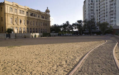 indus valley s architecture students give park in their backyard a new lease on life