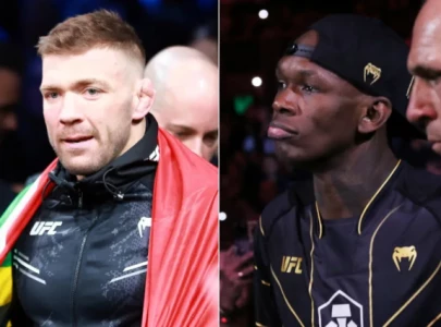 du plessis stuns adesanya with fourth round submission at ufc 305 main event