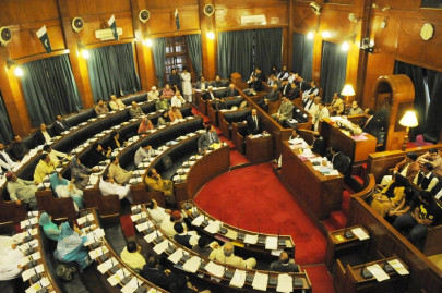 sindh assembly passes pro democracy resolution