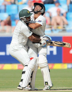 cricket in the lead but not in control