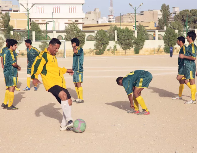 in restive lyari soccer offers hope in restive lyari soccer offers hope