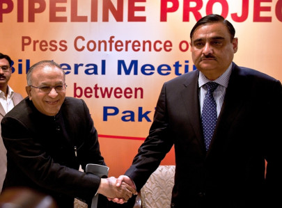india pakistan report progress on key pipeline