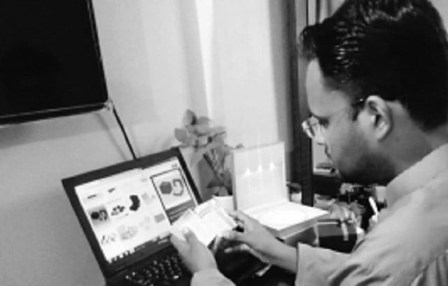 shehryar was fired from his job in october 2020 two months later he set up his own businesses with meagre funds left from his savings and sheer determination photo express shehryar was fired from his job in october 2020 two months later he set up his own businesses with meagre funds left from his savings and sheer determination photo express